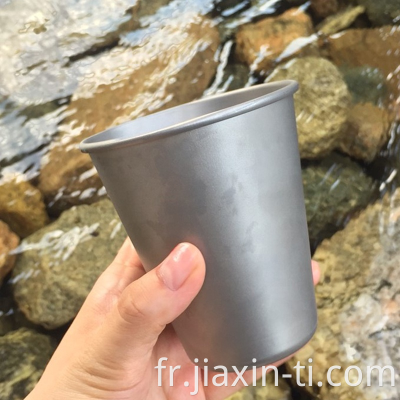 titanium beer cup